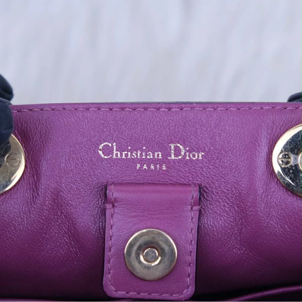 Dior Diorissimo Black Mini Bag with crossbody strap - Picture 12 of 16